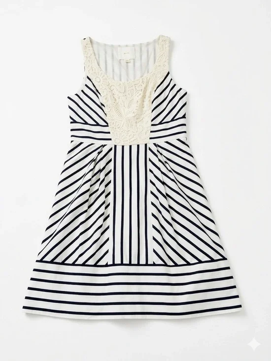 Maeve Cream Fabric Label with Gold Logo - Picture 3 of 5